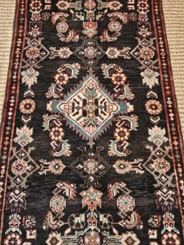 Persian Herix 9' Pure Wool Runner - Image 2