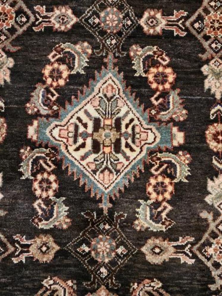 Persian Herix 9' Pure Wool Runner - Image 4