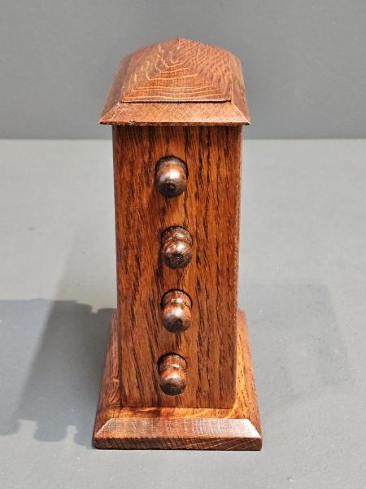 Edwardian Oak Perpetual Calendar - Image 2