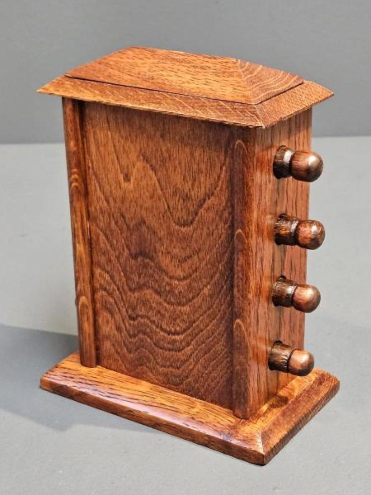 Edwardian Oak Perpetual Calendar - Image 4