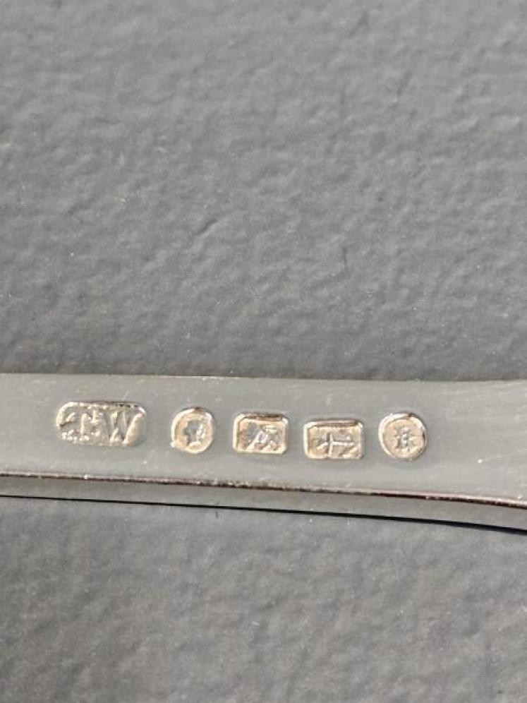 Pair of Superb Early Victorian Silver Berry Spoons - Image 6
