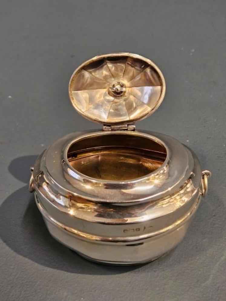 Edwardian 5.4 troy oz Silver Tea Caddy - Image 6