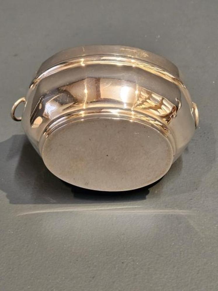 Edwardian 5.4 troy oz Silver Tea Caddy - Image 7