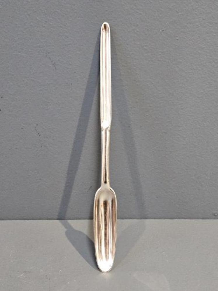 George II Silver Marrow Scoop - Image 3