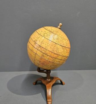 Rare 1920's Geographic Educator Jigsaw Globe 