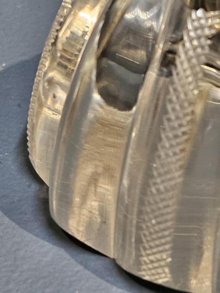 Edwardian Silver Topped and Collar Glue Pot - Image 5