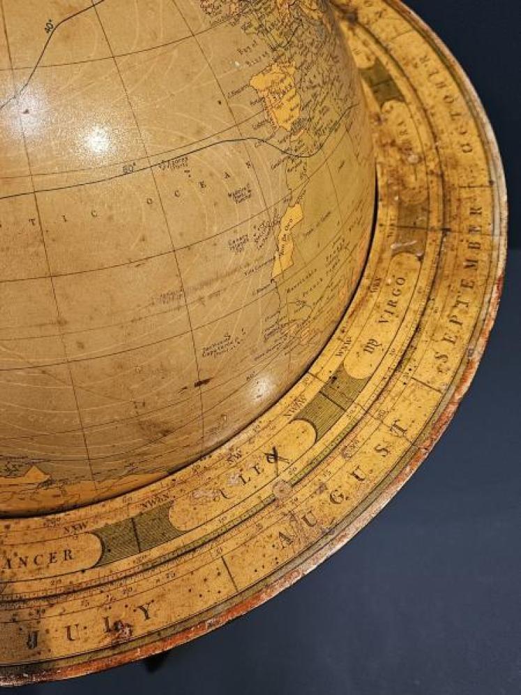 1930's 12" Floor Standing Globe - Image 6