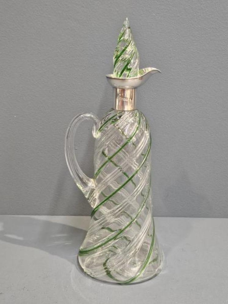 Silver Mounted Claret Jug - Image 1