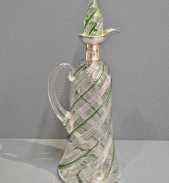 Silver Mounted Claret Jug