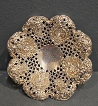 Victorian Silver Bon Bon Dish