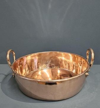 Early Victorian Copper Cream Pan