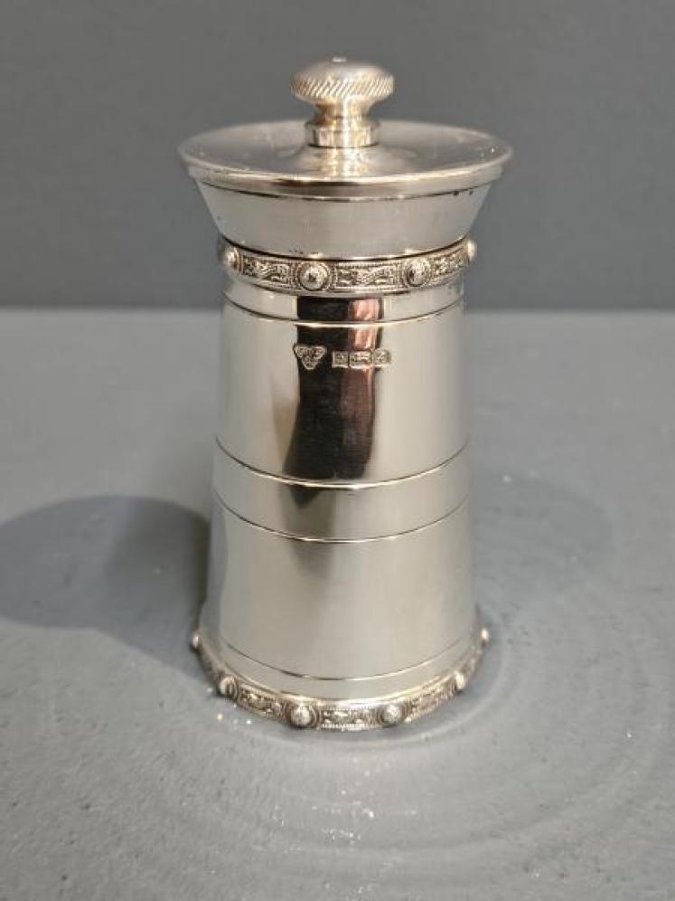 Silver Pepper Grinder - Image 1