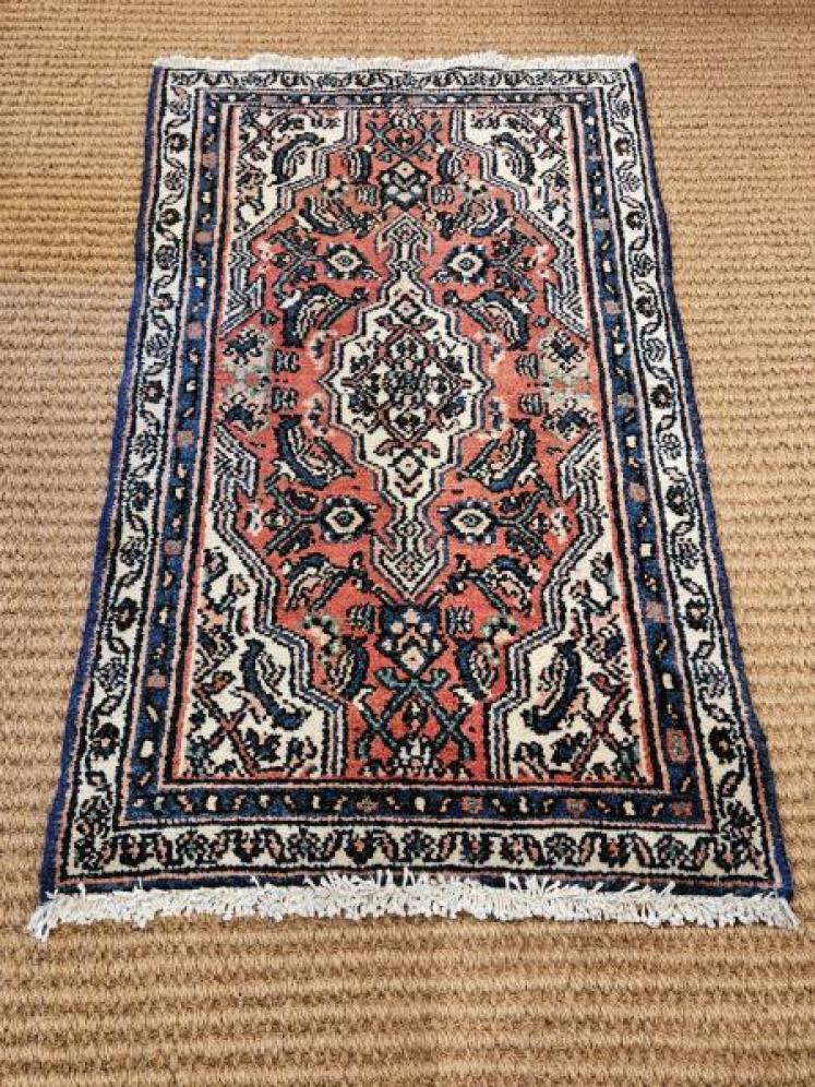Persian Pure Wool Hearth Rug  - Image 4