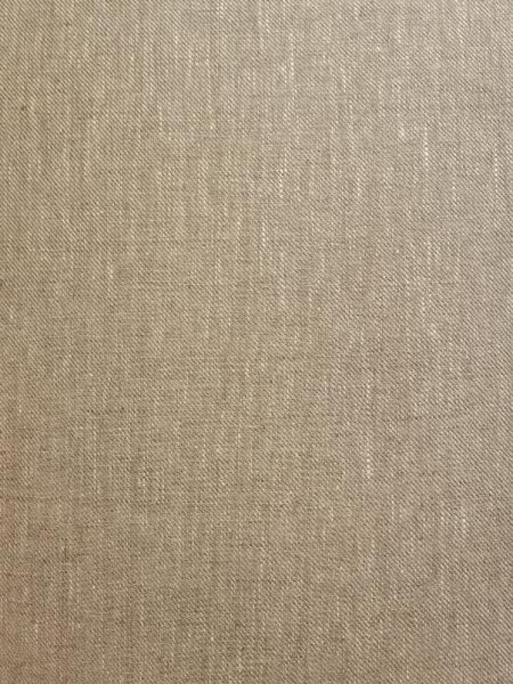 Pair of Victorian Cream Linen Wing Back Arm Chairs - Image 5