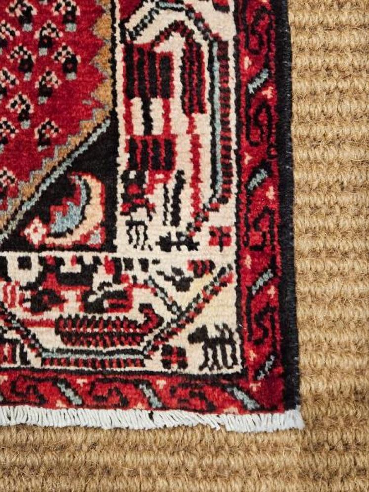 Persian Pure Wool 6' 6" Runner Rug - Image 2