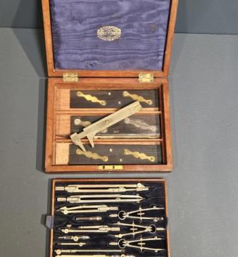 Edwardian Draughtmans Drawing Instrument Set