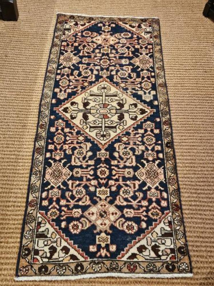 Persian Pure Wool 6' Runner Rug - Image 1