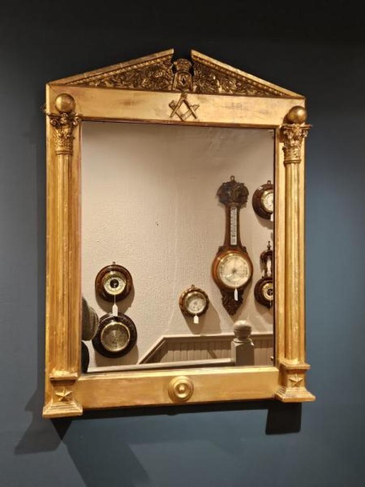 Regency Timber Gilt Mirror - Image 1