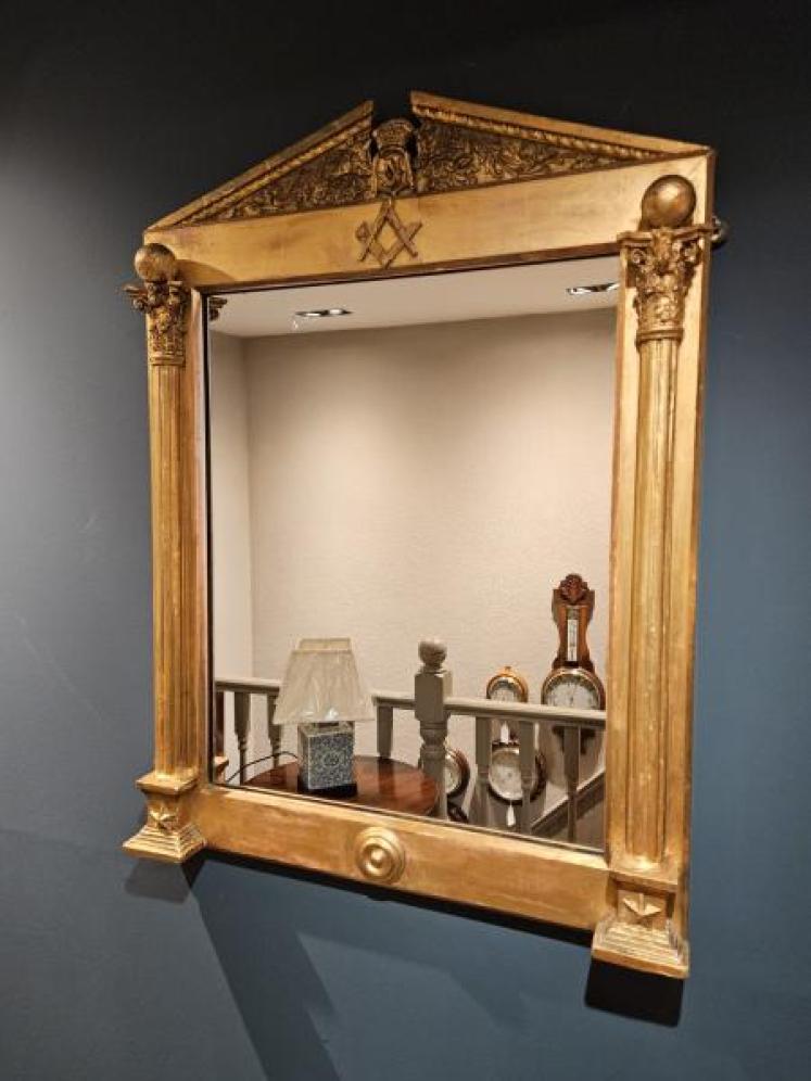 Regency Timber Gilt Mirror - Image 4