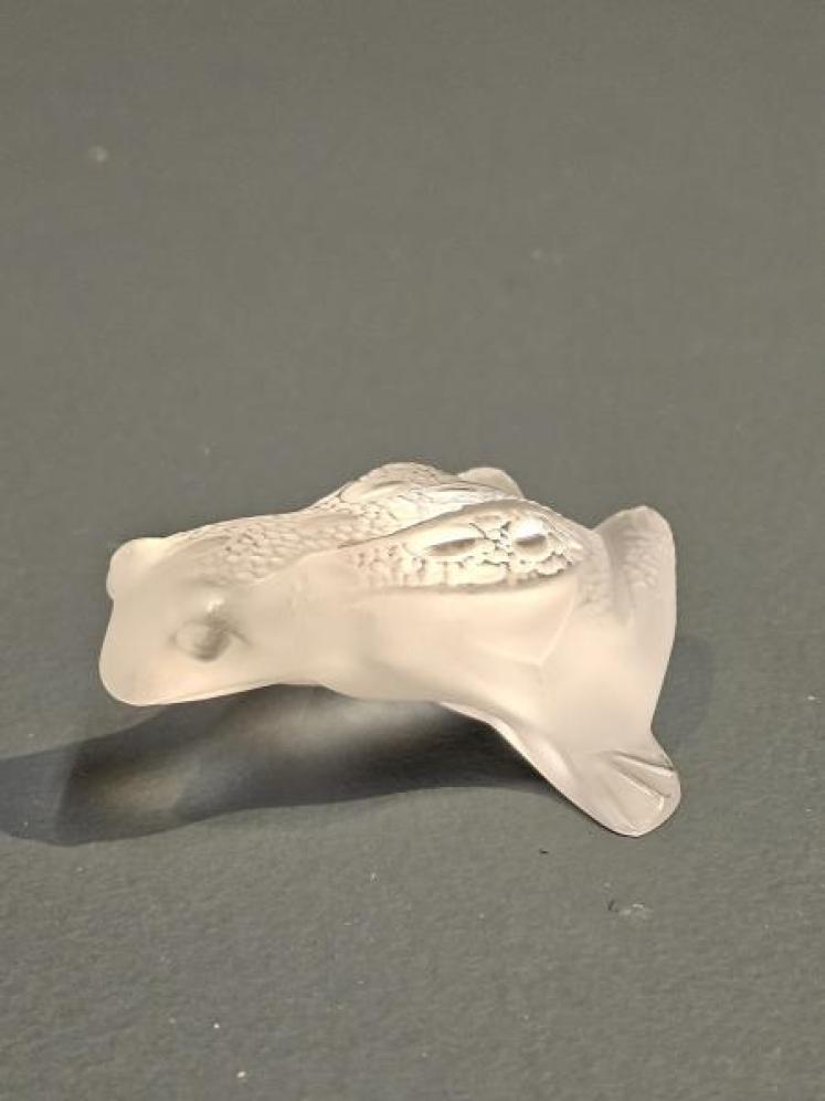 Lalique Opalescent Leaping Frog - Image 6