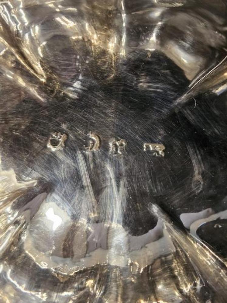 George II Silver Brandy Ladle - Image 7