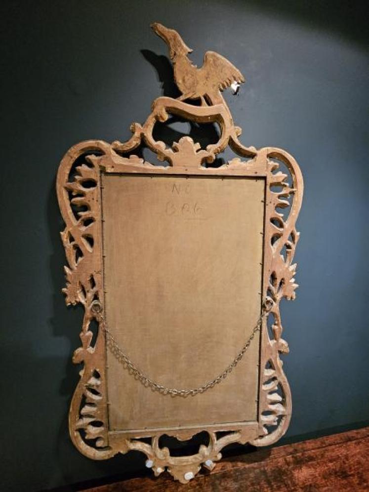 Early Victorian Timber Gilt Mirror - Image 6
