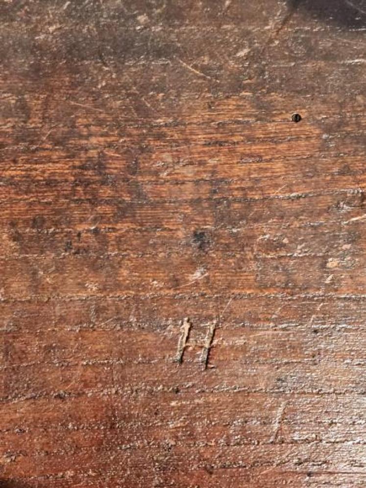 Georgian Welsh Elm Stool - Image 7