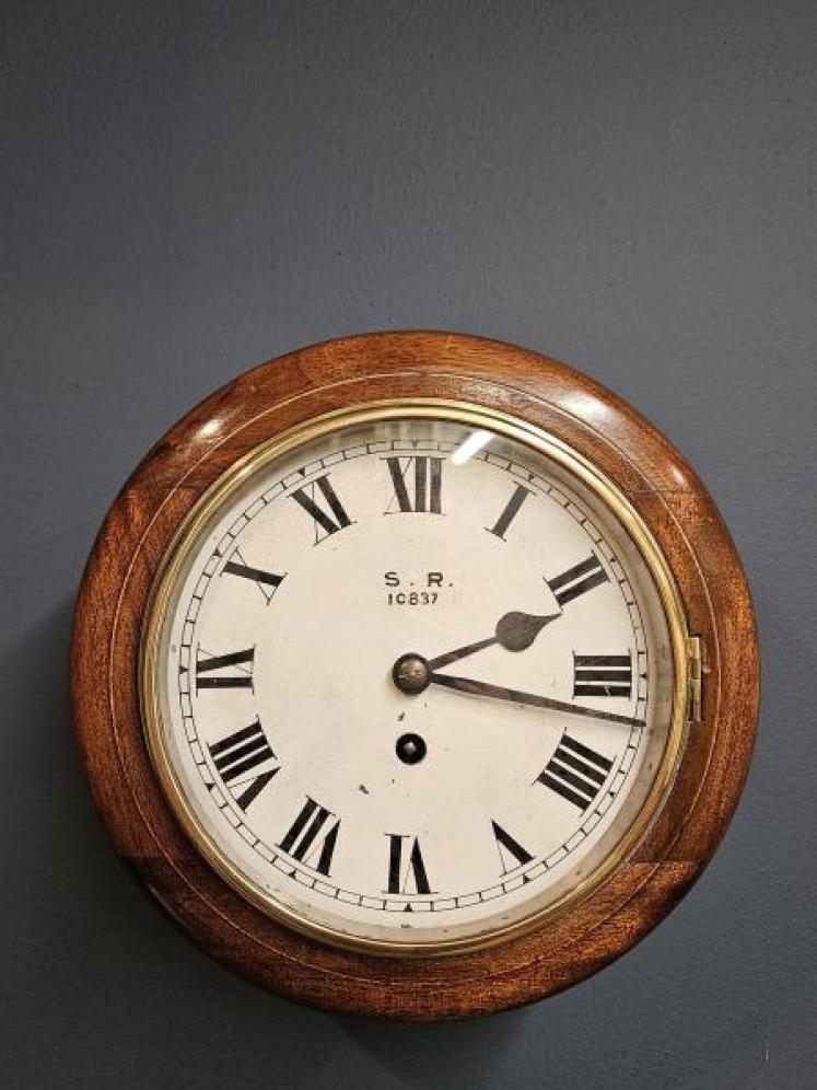 Southern Railways 8" Dial Fusee Wall Clock - Image 1