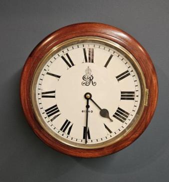 George V G.P.O. Fusee Dial Clock