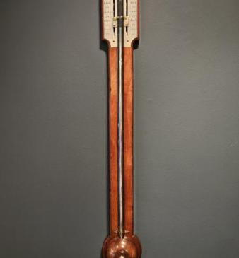 Victorian Mahogany Stick Barometer