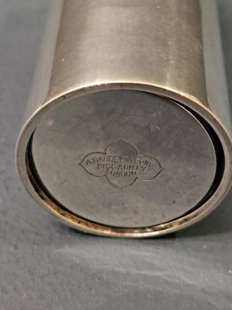 George V Solid Silver Portable Shaving Brush - Image 3