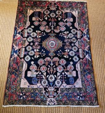 Persian Nahavand Pure Wool Rug