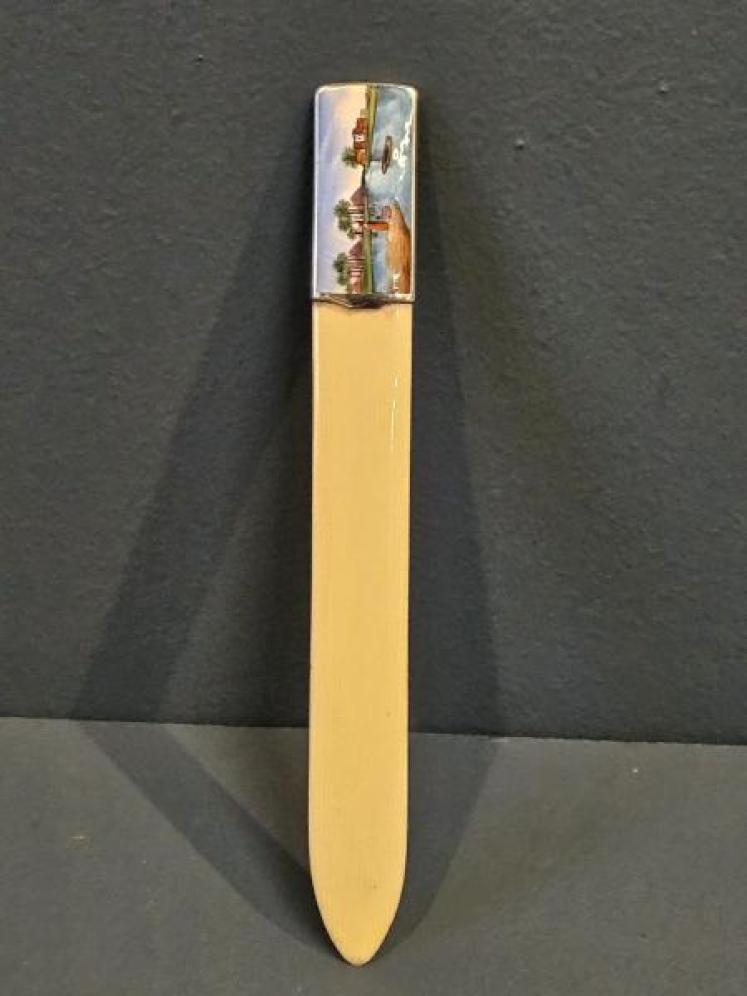 Silver and Enamel Paper Knife - Image 6