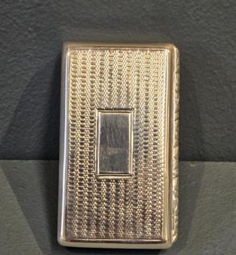 Immaculate Large Georgian Silver Snuff Box