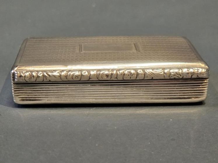 Immaculate Large Georgian Silver Snuff Box - Image 3