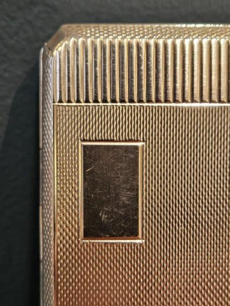 5.5 Troy Oz George V Silver Cigarette Case - Image 4