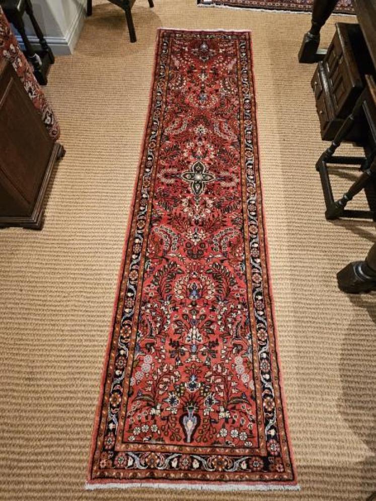 Fine Quality Persian Pure Wool Runner Rug - Image 1