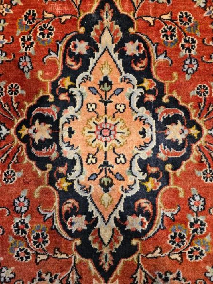 Persian 9' Pure Wool Runner - Image 3