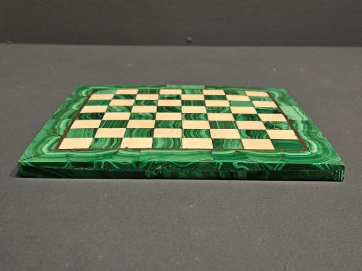 Edwardian Malachite Chess Board - Image 3