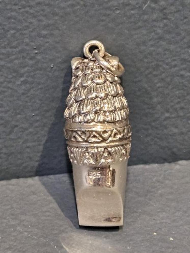 Silver Owl Whistle - Image 2