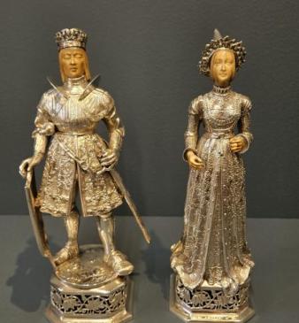 Hanau Silver Habsburg Monarchy King and Queen