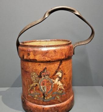 Leather Cordite Bucket