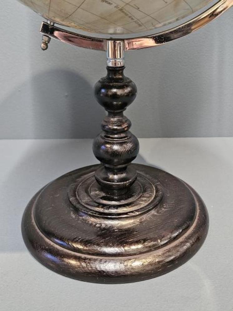 10" Geographia Paper Mache Globe - Image 6