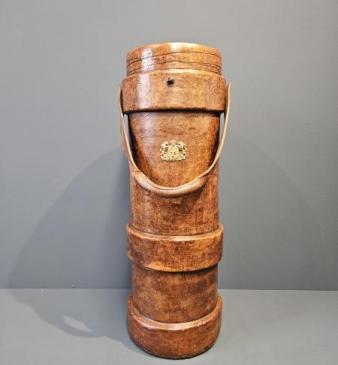 1920's Leather Cordite Carrier
