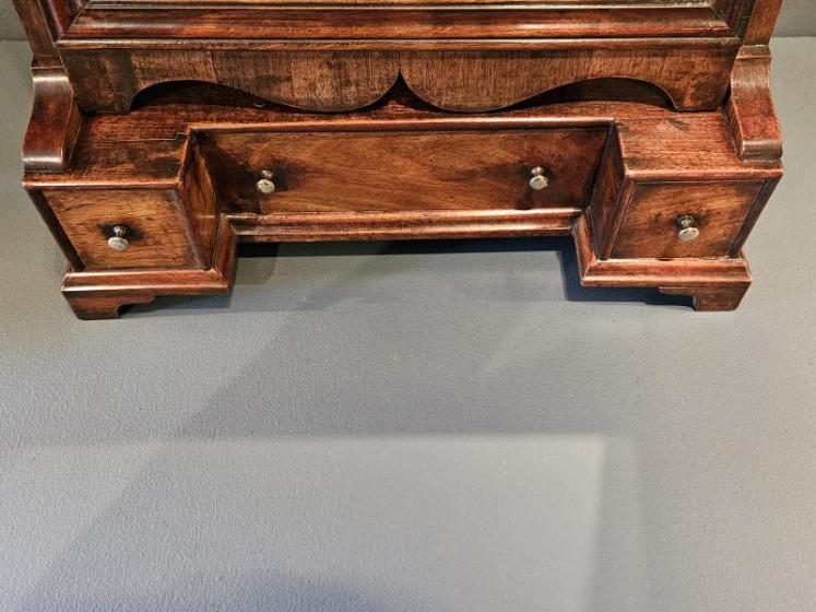 Superb George III Mahogany Toilet Mirror  - Image 7