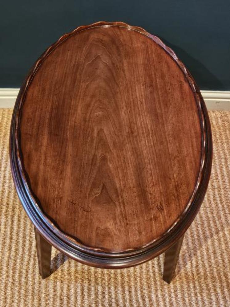Fine Quality Victorian Mahogany Tray Top Coffee Table  - Image 5