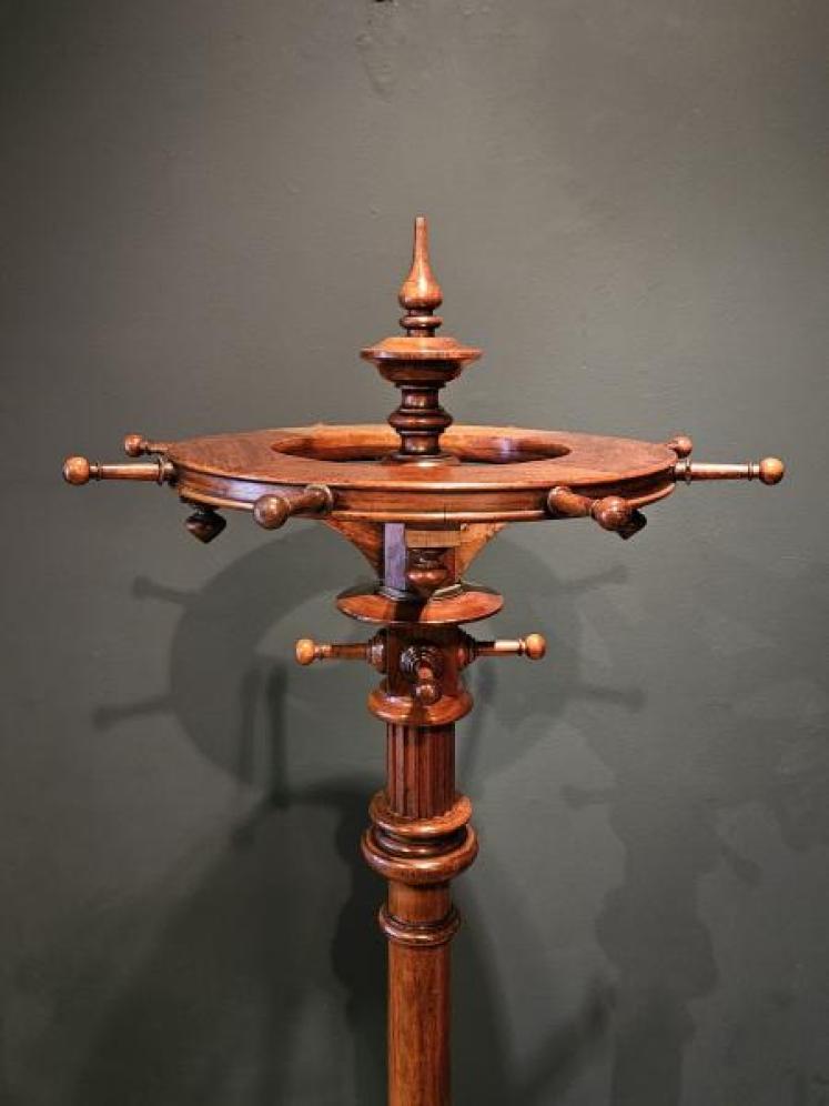 Outstanding Quality Victorian Mahogany Country House Hat and Coat Stand  - Image 5