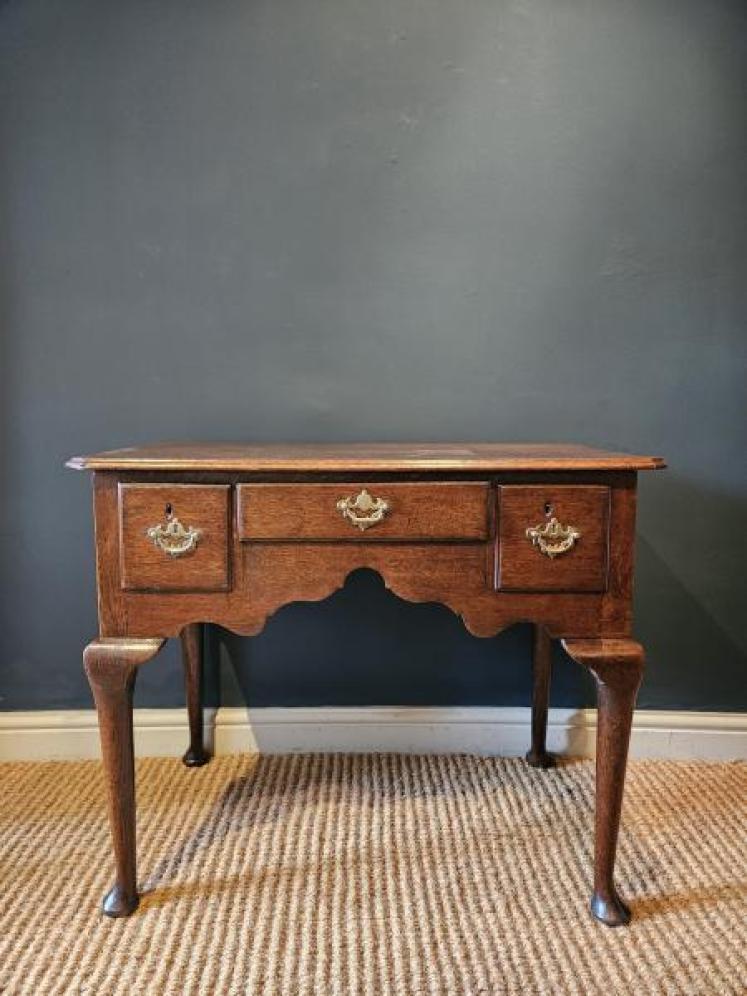 George II Oak Low Boy - Image 1