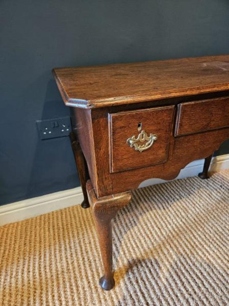 George II Oak Low Boy - Image 3