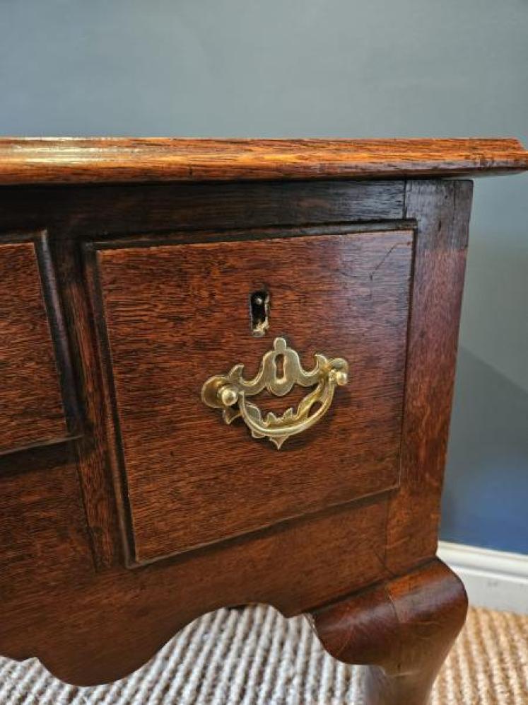 George II Oak Low Boy - Image 7
